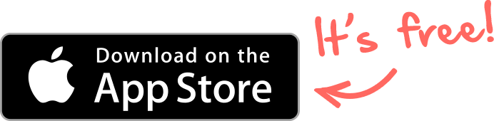 Download button with link to the App Store for iPhone version of DocPocket
